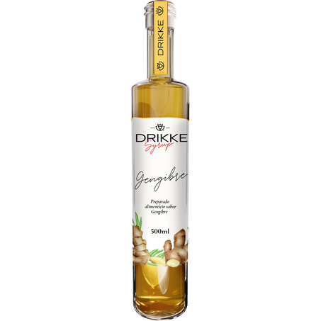 Xarope Drikke 500ml Wish Gengibre