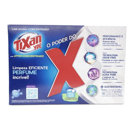 LAVA ROUPAS TIXAN YPE PRIMAVERA GRÁTIS 80G 1,6KG  360-29
