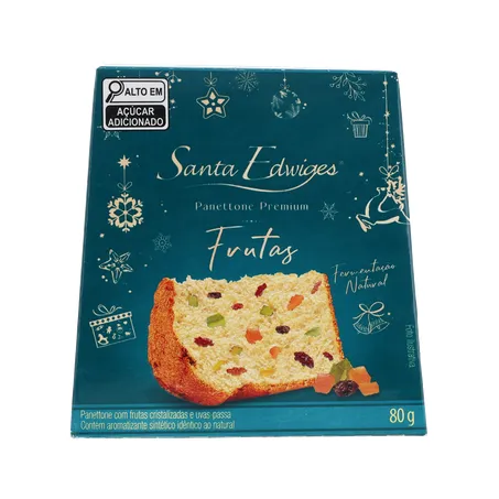Panetone santa edwiges mini frutas 80g 360-0