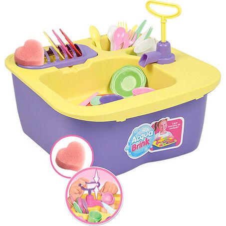 BRINQUEDO - BRINCANDO DE CASINHA ACQUA BRINK PIA DIVERTIDA