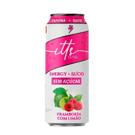 ENERGÉTICO + SUCO FRAMBOESA COM LIMAO 473ML