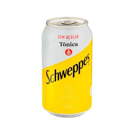 Agua tonica schweppes sem acucar 350ml