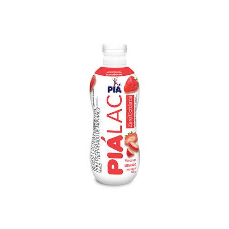 Bebida láctea pia lac morango zero gordura 900g