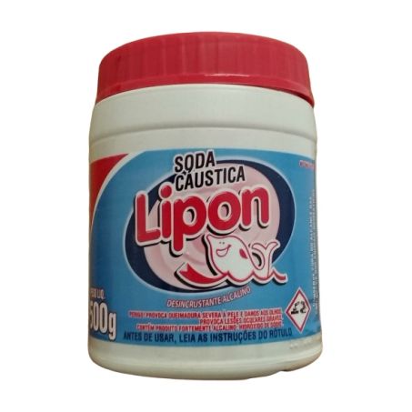 Soda Caustica Lipon 500g .