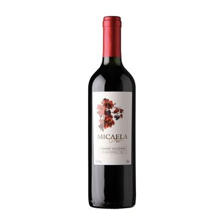 Vinho fino tinto seco cabernet sauvignon micaela classic 750ml