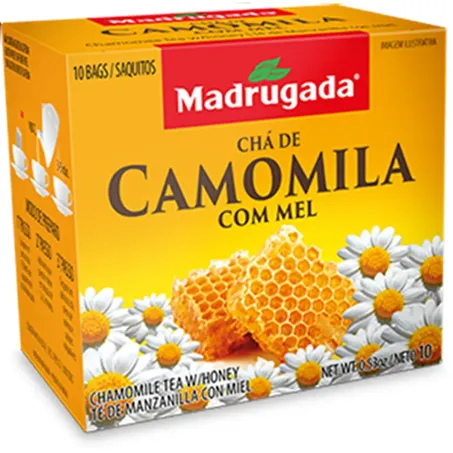 CHA MADRUGADA 10G CAMOMILA C/ MEL