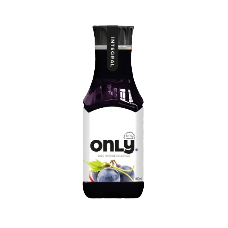 Suco only maca/uva 900ml