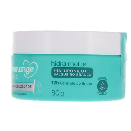 Hidratante Facial Monange Matte 80g 360-5