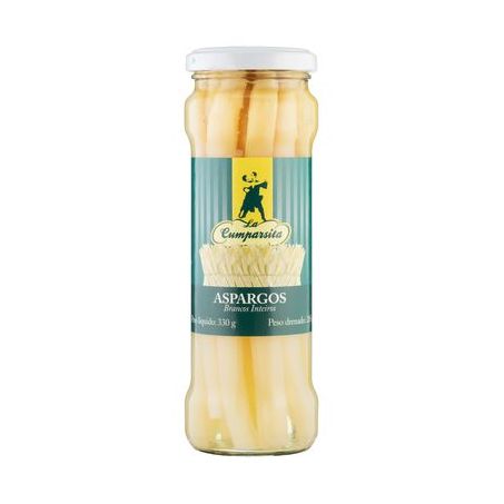 Aspargo Branco La Cumparsita Vidro 205G