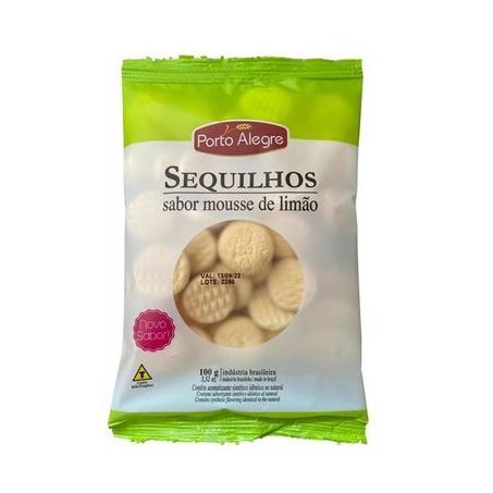 SEQUILHOS PORTO ALEGRE 100G MOUSSE DE LIMAO