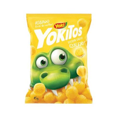 Salgadinho Yokitos Bolinhas Queijo 45G