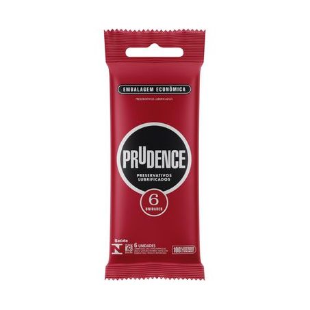 PRESERVATIVO PRUDENCE C/6UN LUBRIFICADO
