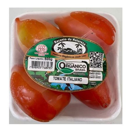 Tomate italiano organico coopafren 500g