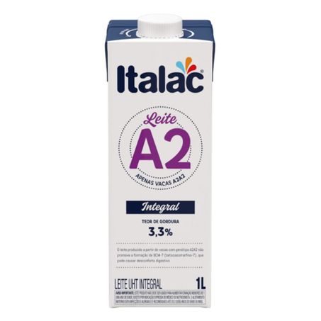 LEITE UHT A2 INTEGRAL ITALAC 1L