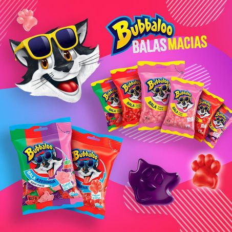 BALA BUBBALOO AZEDINHA MIX 82,5G 360-1