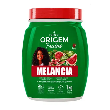 Creme origem frutas 2 em 1 melancia 1kg