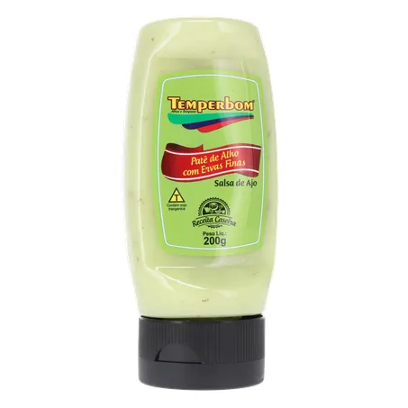 PATE  DE ALHO TEMPERBOM COM ERVAS FINAS 200G 360-34