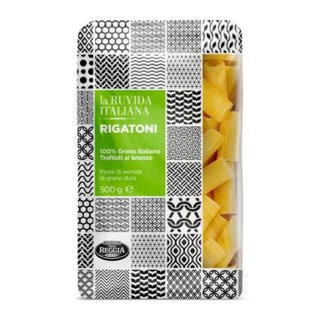 Massa rigatoni rigate la ruvida italiana 500g