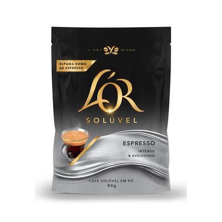 Café Lor Solúvel Espresso Pacote 40g 