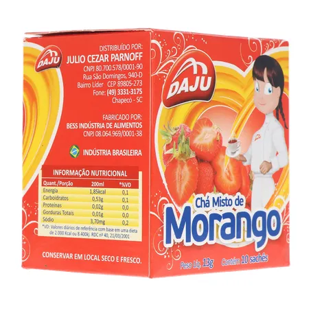 Cha daju morango 10sc 360-31