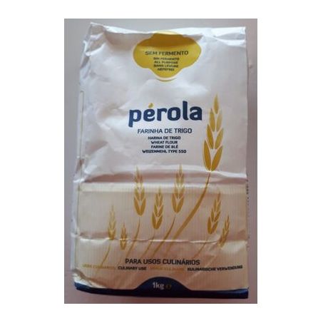 Farinha Trigo Perola 1kg Plastica Especial