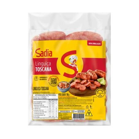LINGUICA TOSCANA SADIA  700G