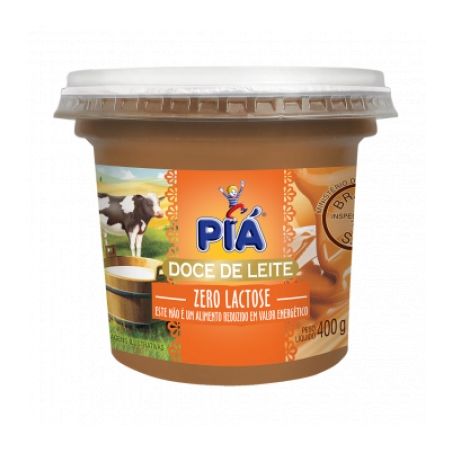 DOCE PIA LEITE 400GR ZERO LACTOSE