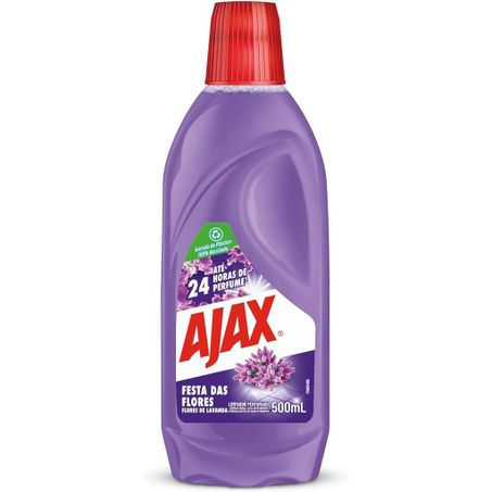 Limpador ajax lavanda 500ml
