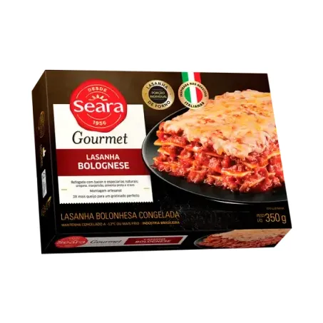 Lasanha Seara 350g Menu Gourmet Bolonhesa