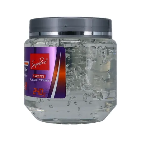 Gel fixador sergio paris brilho m.forte 240g 360-10
