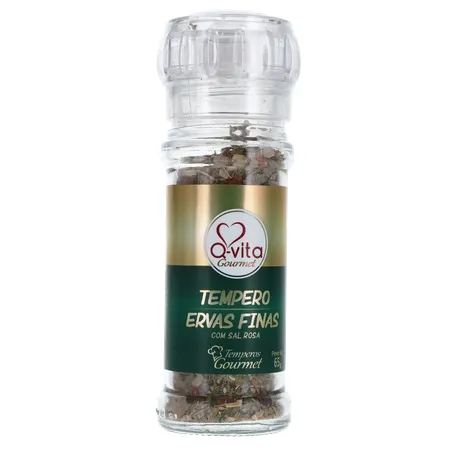 Condimento Qvita Ervas Finas C/Sal Rosa 72G 360-35