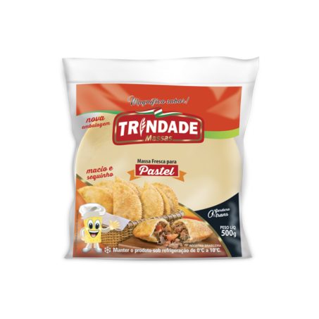 Massa P/ Pastel Trindade 500g Disco