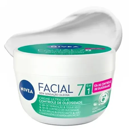 Creme Facial Nivea 7 em 1 Controle de Oleosidade 100g