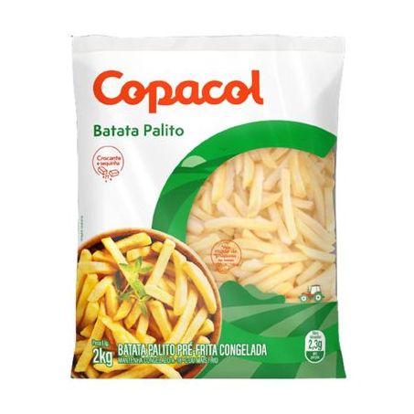 Batata Congelada Copacol Palito Pacote 2KG