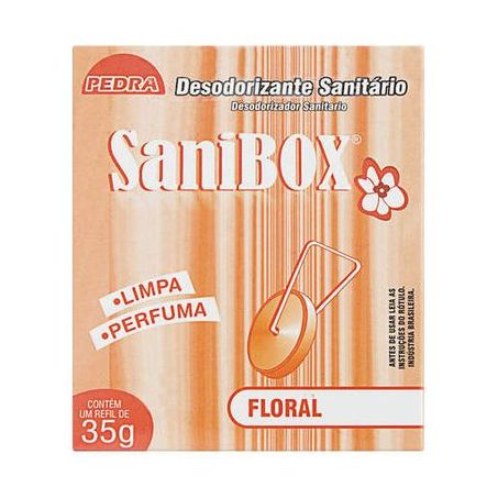 Desodorizante sanitário floral sanibox