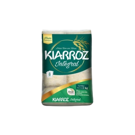 Arroz kintegral kiarroz saquinhos 1kg