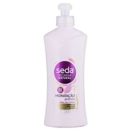 Creme para pentear seda recarga natural hidratação antinós