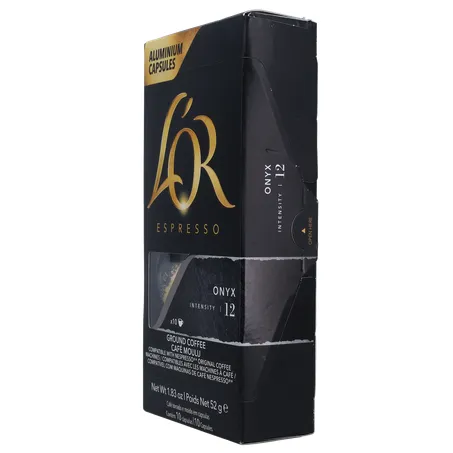 Capsula Lor Espresso Onyx 52g 360-6