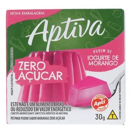 PUDIM ZERO MORANGO 30G - APTI