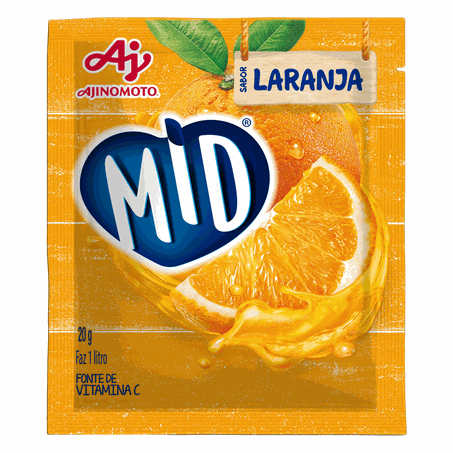 Refresco Mid 20g Laranja