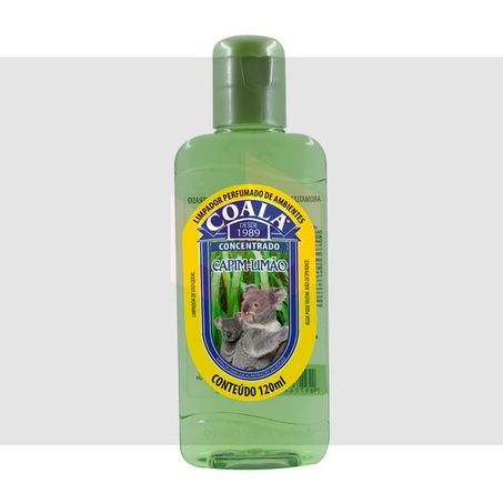 Limpador Perfumado de Ambientes Coala Capim-Limão Frasco 120ml