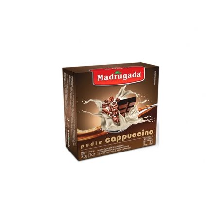 Pudim em pó madrugada cappuccino 85g