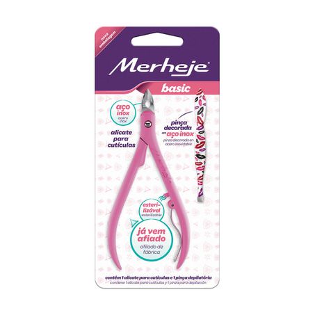 Alicate cuticula merheje lilas un