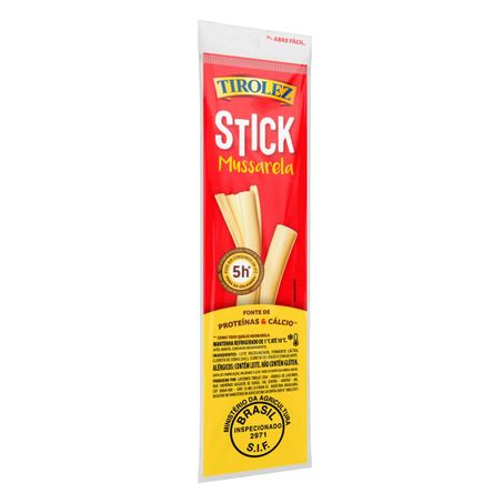 QUEIJO STICK TIROLEZ 60G MUSSARELA