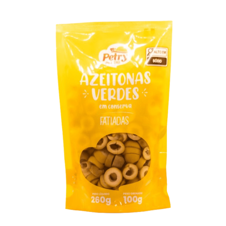AZEITONAS PETRY SACHE 100G FATIADA