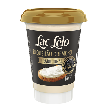 Requeijao lac lelo cremoso 180g