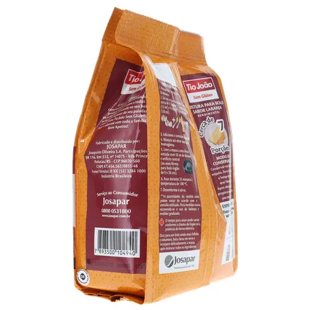 MISTURA BOLO TIO JOÃO LARANJA 270G 360-12