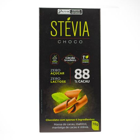 CHOCOLATE  88% CACAU 70G 360-2