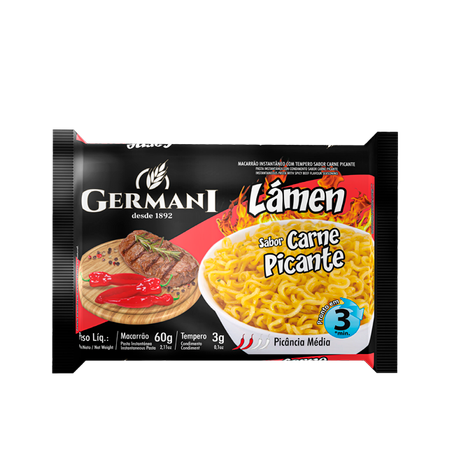 Massa germani inst carne picante 63g