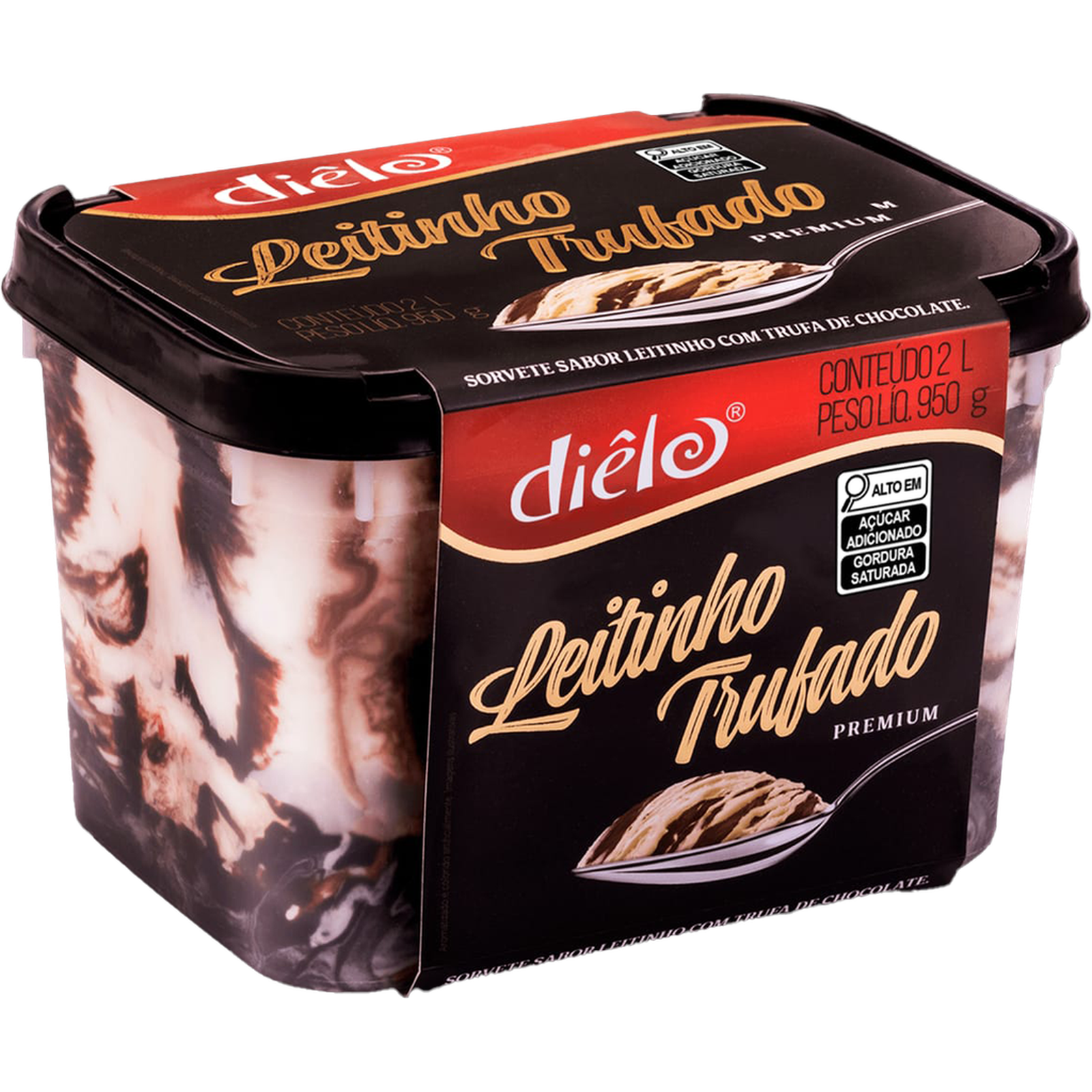 SuperAlfa - Sorvete Dielo Leit.truf Premium 2lt